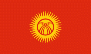 Kyrgyzstan Flag